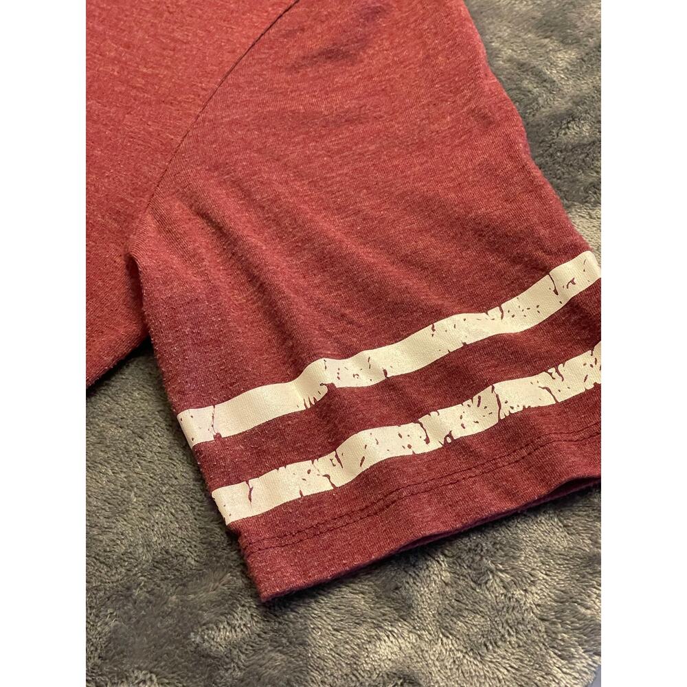 Warner Bros. Harry Potter Gryffindor Quidditch Womens Shirt Size Large Maroon - Picture 6 of 7